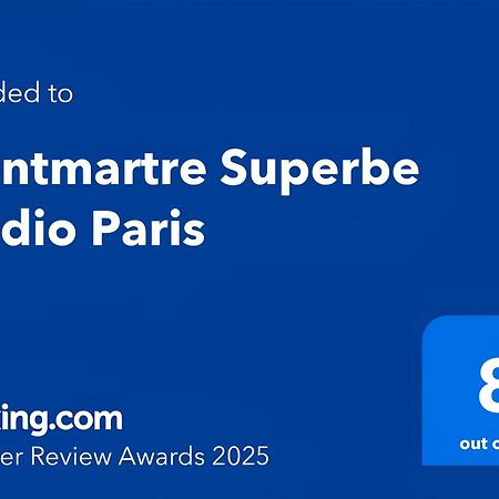 Montmartre Superbe Studio Paris Free Netflix Exterior photo