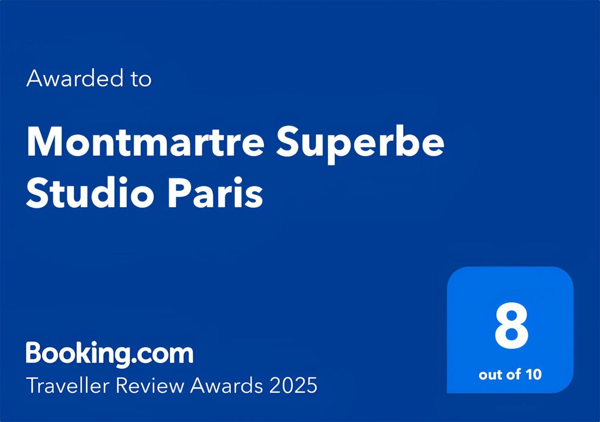 Montmartre Superbe Studio Paris Free Netflix Exterior photo